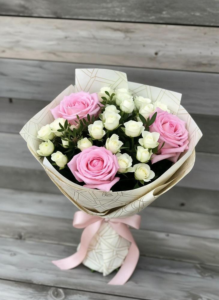 Букет цветов из: Розы в Ельники