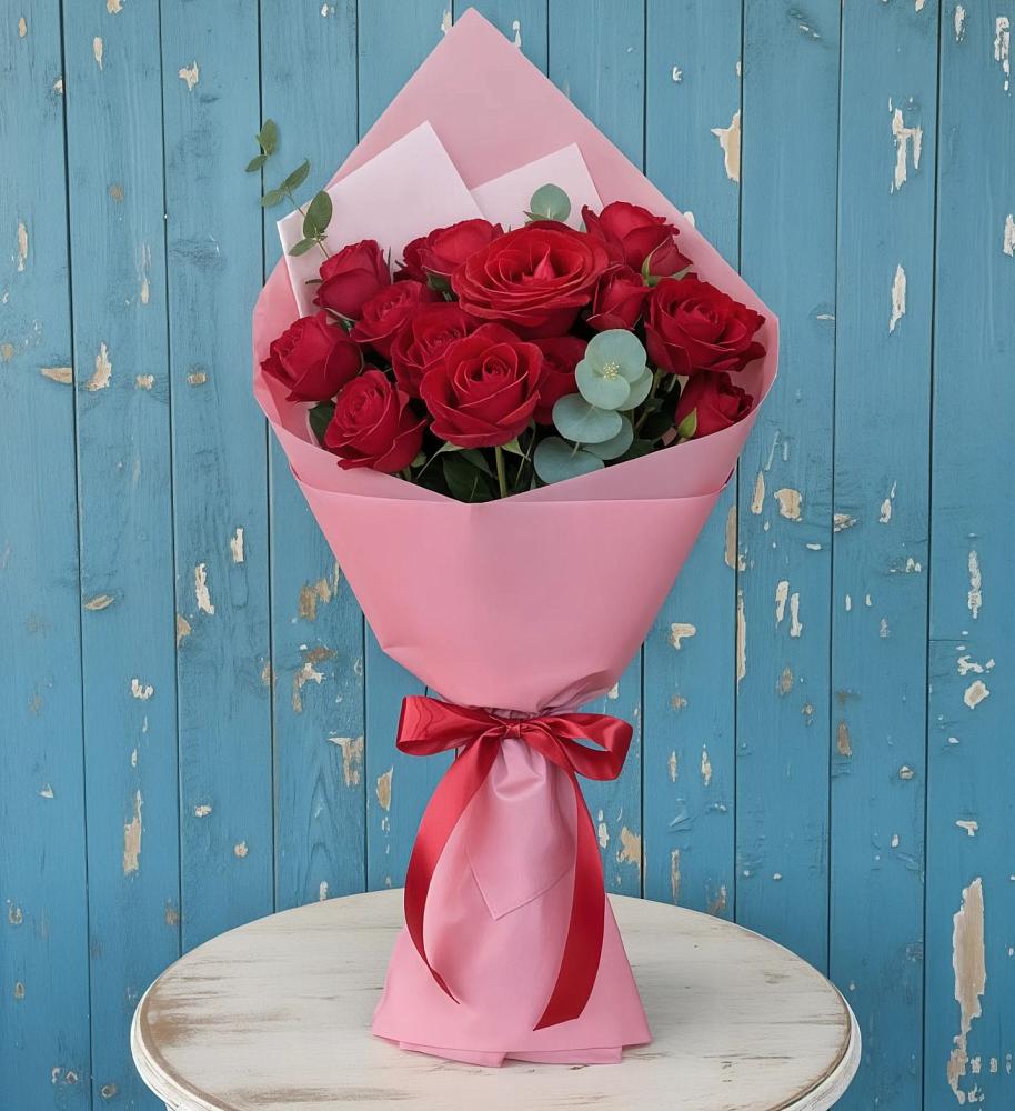 Букет цветов из: Розы в Ельники