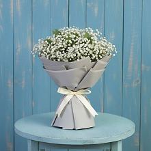 Букет цветов из:  Гипсофила в Ельники
