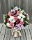 Букет цветов из: Альстромерии, Гвоздики, Розы и Хризантемы в Ельники