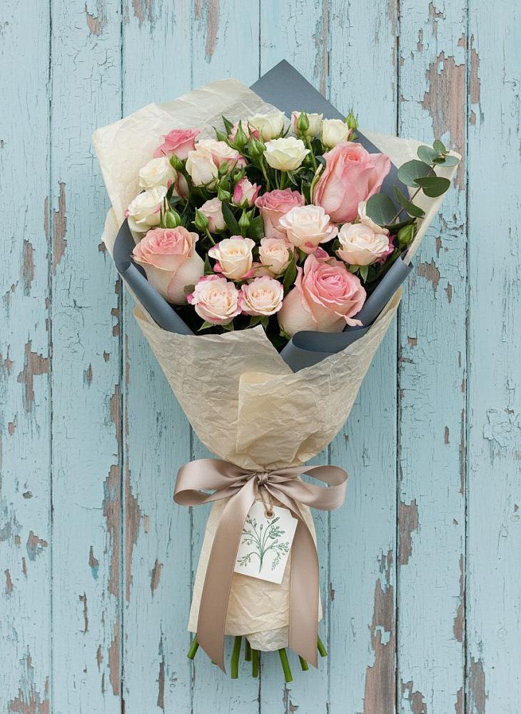 Букет цветов из: Розы в Ельники