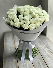Букет 35 Белых роз #REPLACE_PRED# Ельники