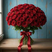 Букет Красные розы Блэк Меджик в Ельники