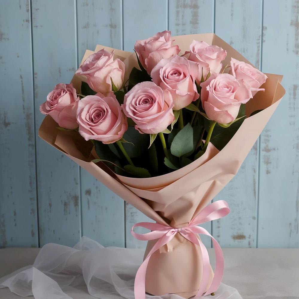 Букет цветов из: Розы в Ельники