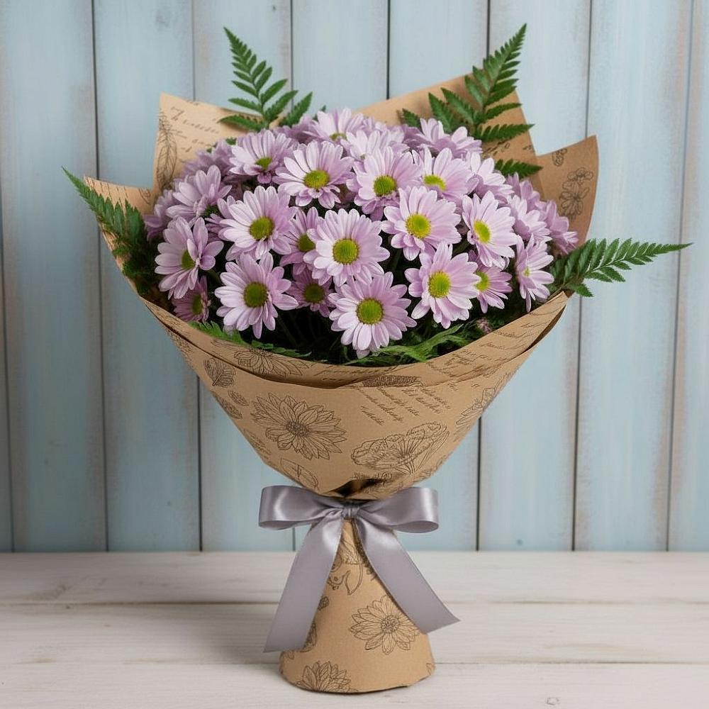 Букет цветов из: Хризантемы в Ельники