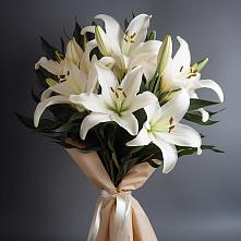 Букет цветов из:  Лилии в Ельники