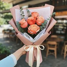 Букет цветов из:  Розы в Ельники