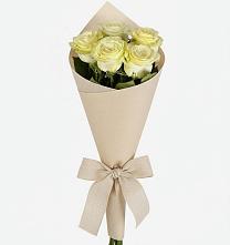 Букет цветов из:  Розы #REPLACE_PRED# Ельники