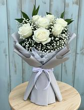 Букет цветов из:  Розы в Ельники