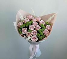 Букет цветов из:  Розы и Хризантемы в Ельники