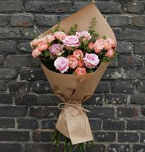 Букет цветов из:  Розы в Ельники