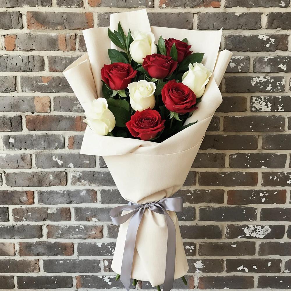 Букет цветов из: Розы в Ельники