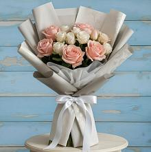 Букет цветов из:  Розы в Ельники