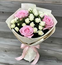 Букет цветов из:  Розы в Ельники