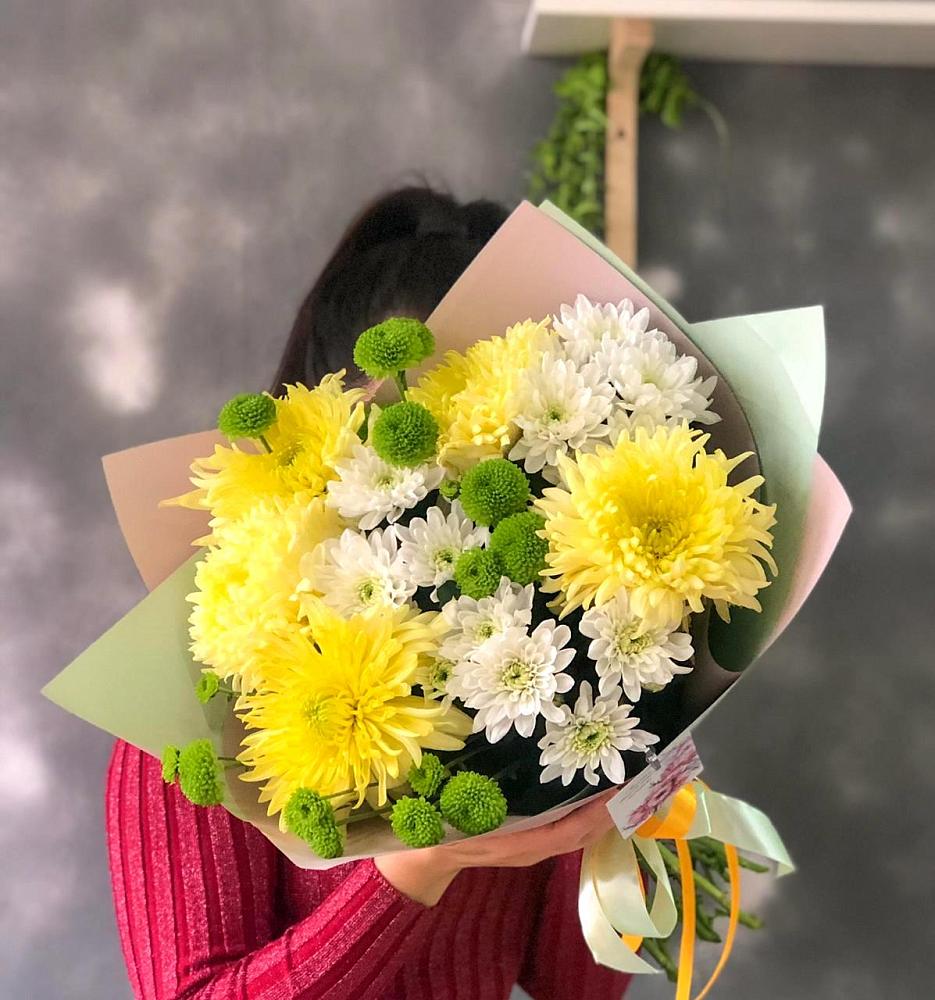 Букет цветов из: Хризантемы в Ельники