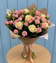 Букет цветов из:  Розы в Ельники