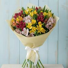 Букет цветов из:  Альстромерии в Ельники