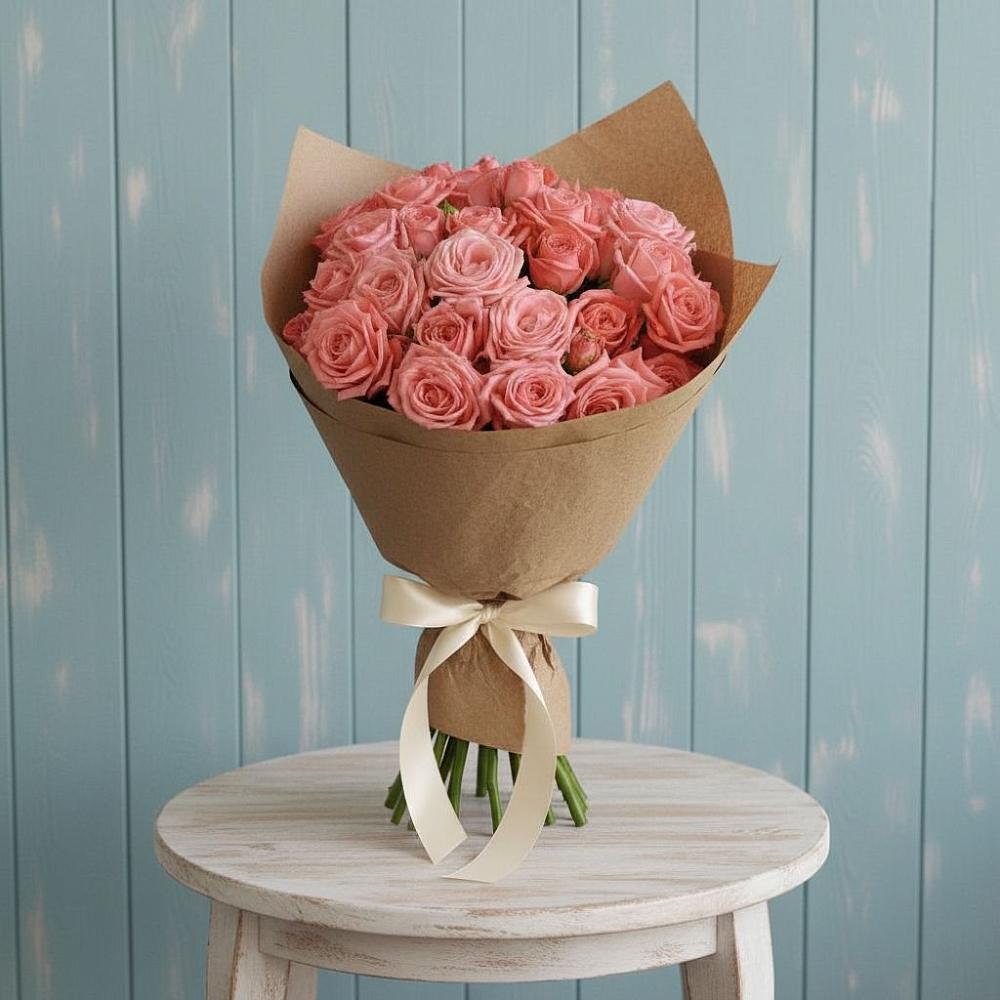 Букет цветов из: Розы в Ельники