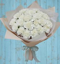 Букет цветов из:  Гвоздики в Ельники