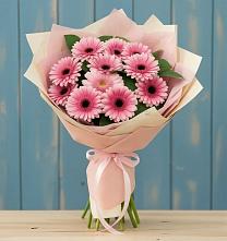 Букет цветов из:  Герберы в Ельники
