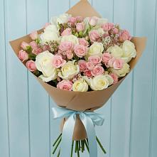 Букет цветов из:  Розы в Ельники