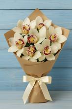 Букет цветов из:  Орхидеи и Розы в Ельники