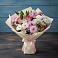 Букет цветов из: Хризантемы, Альстромерии и Розы в Ельники